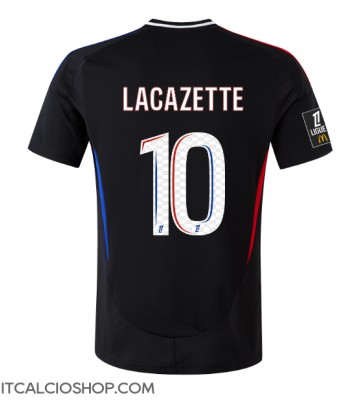 Olympique Lyonnais Alexandre Lacazette #10 Seconda Maglia 2024-25 Manica Corta
